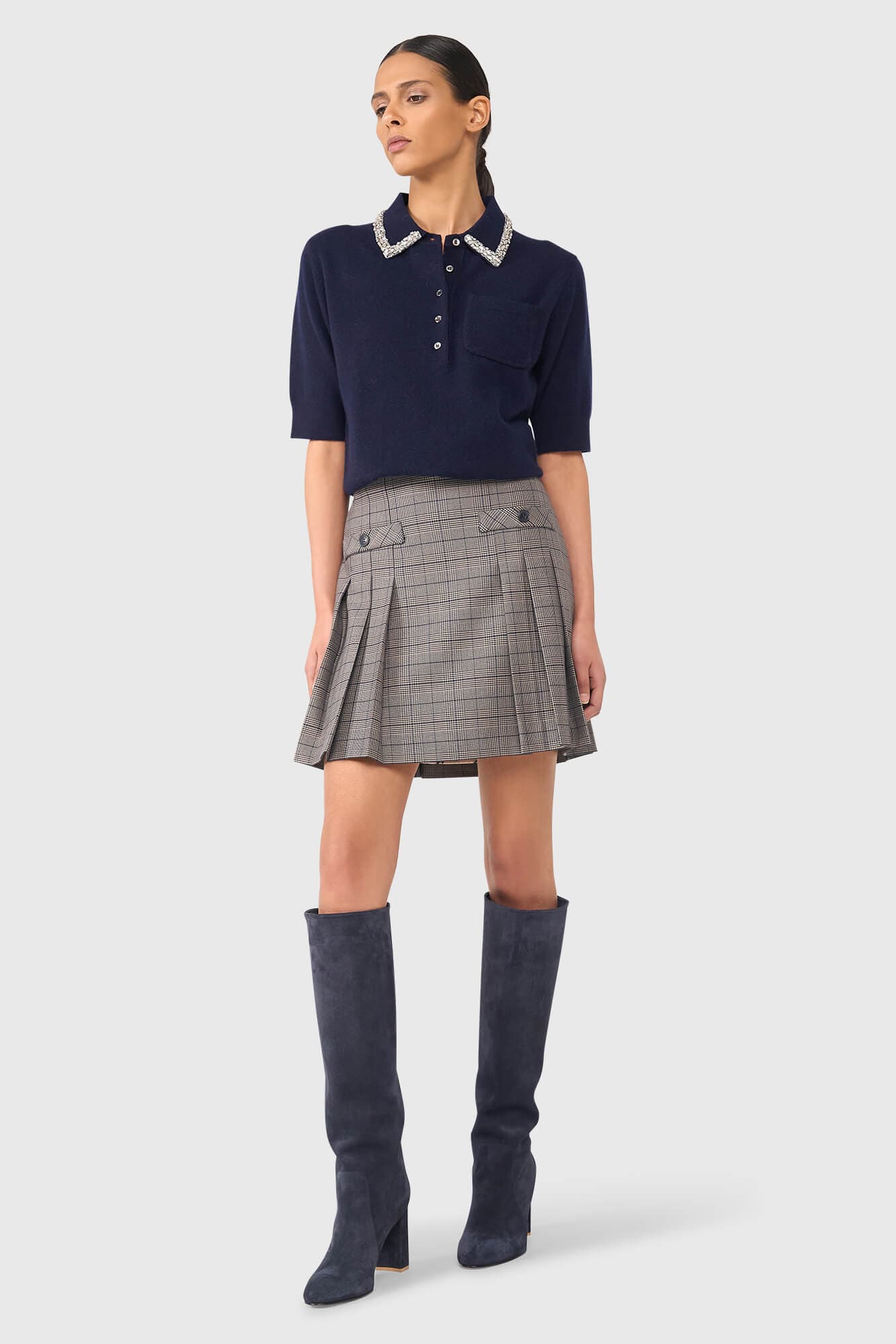 Saint Blauw Ruit - 4