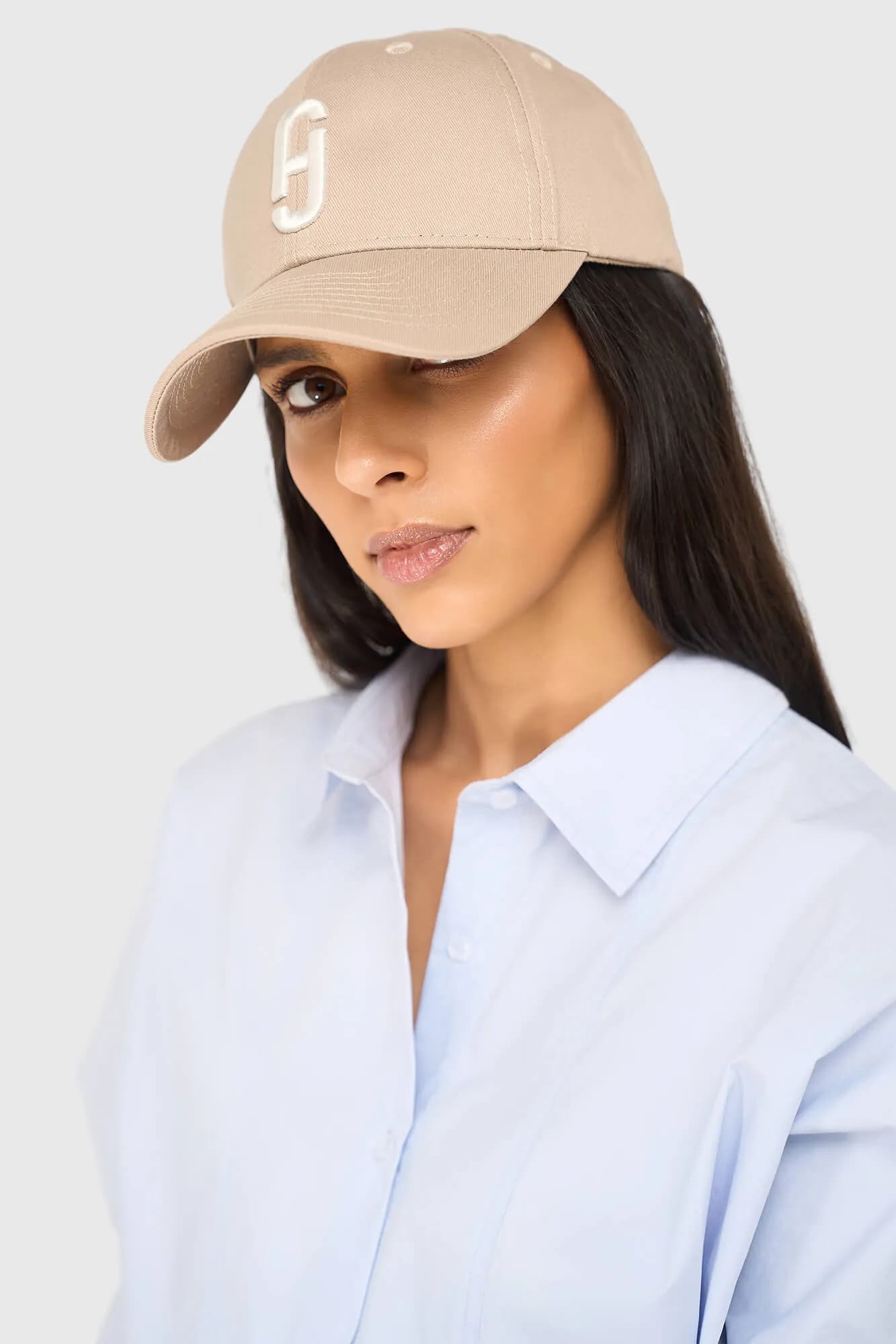 Cap Dames Logo Jeff Beige - alternatieve afbeelding