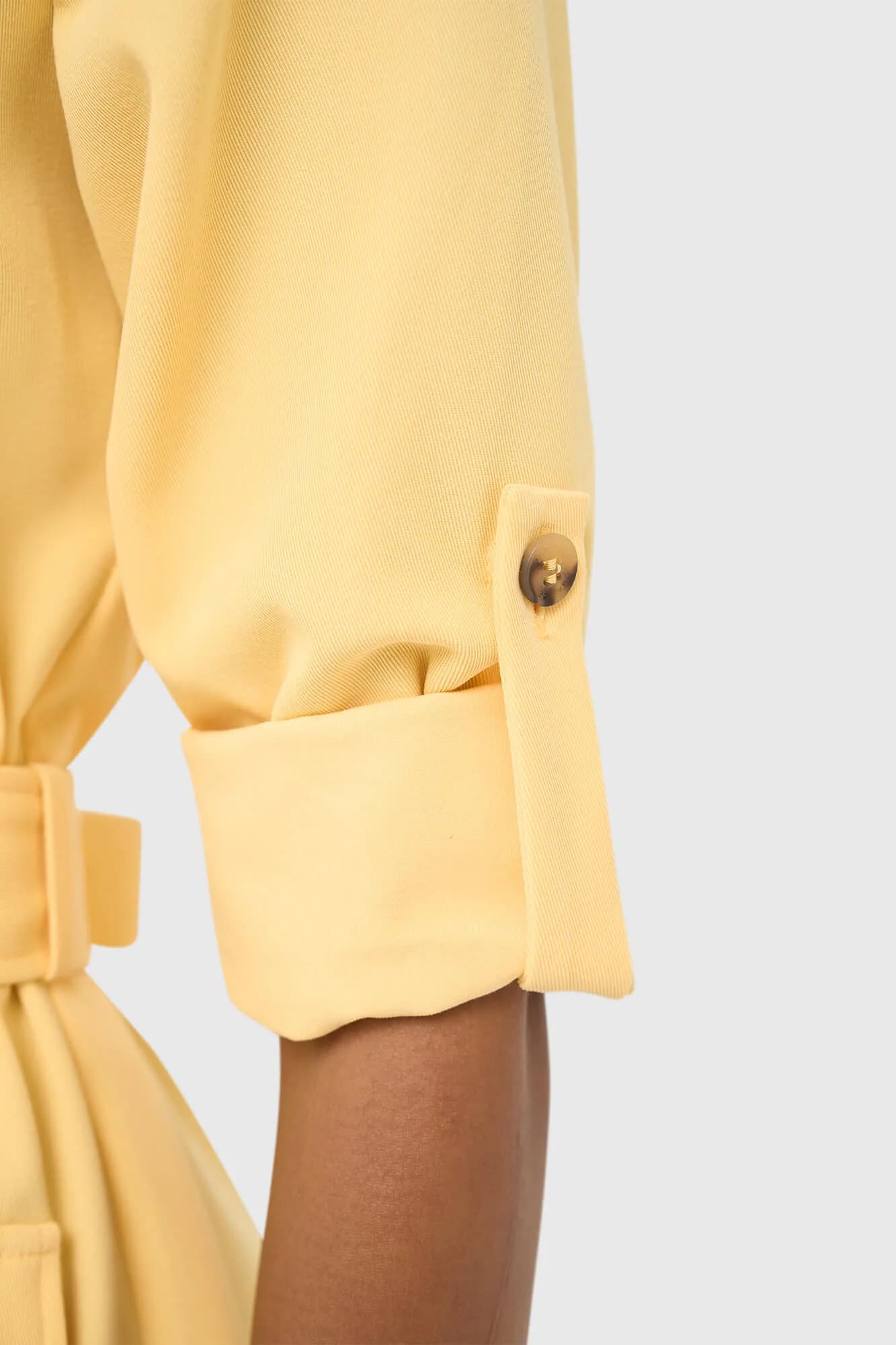 Gele Jurk Zakken Alvin