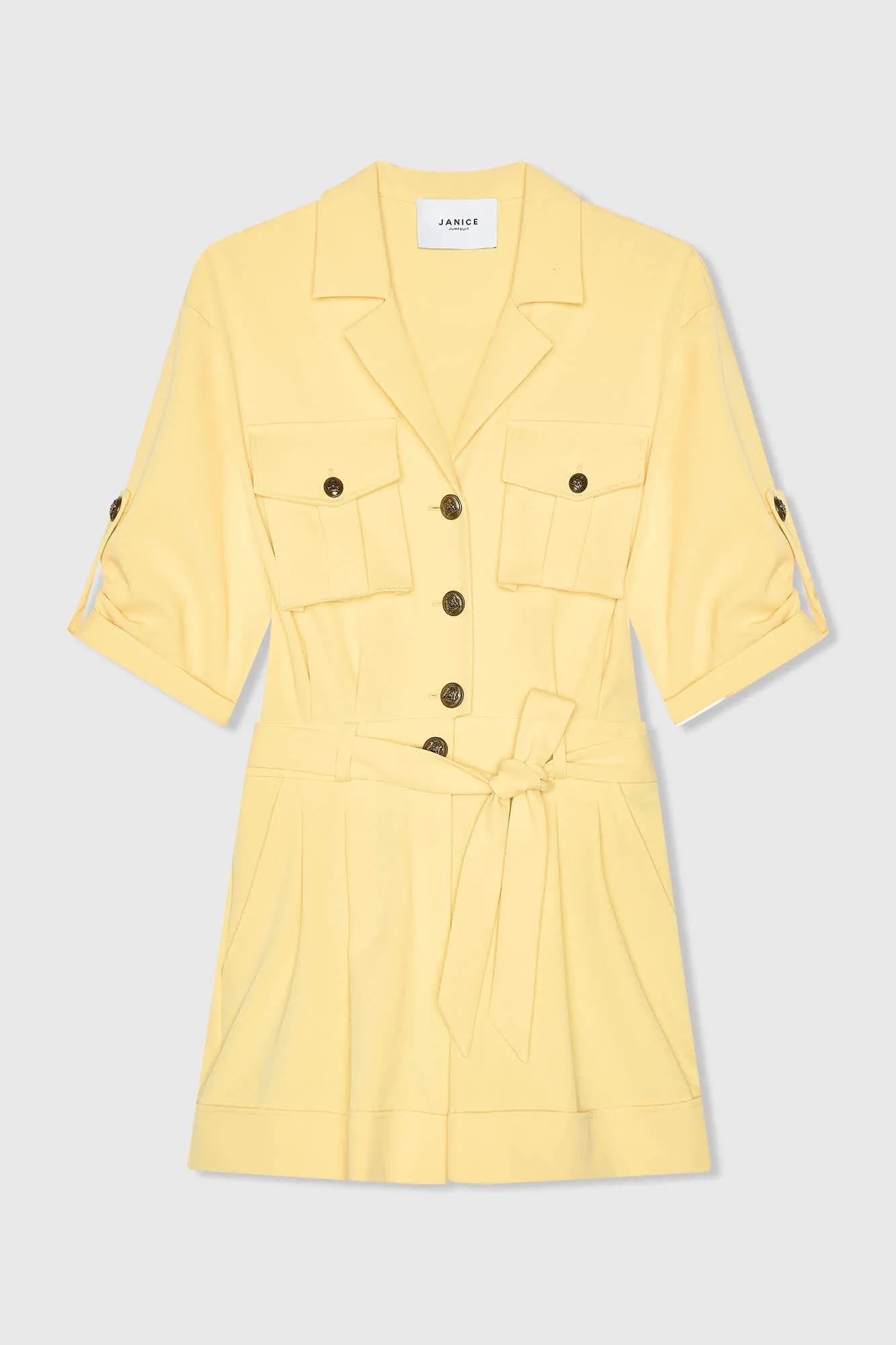 Jumpsuit Dames Geel Asher - 5