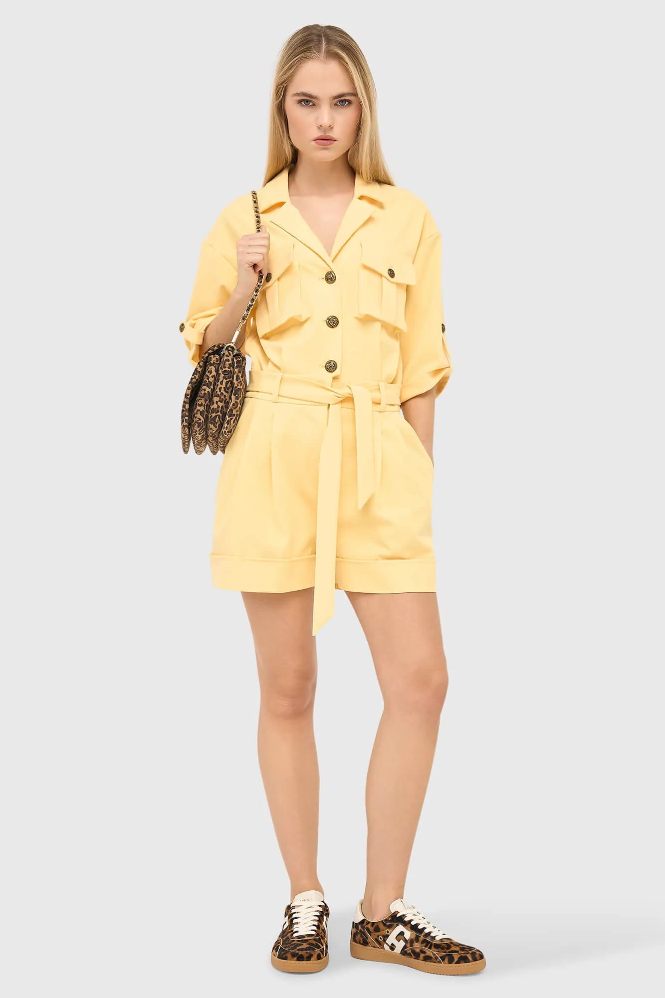 Jumpsuit Dames Geel Asher