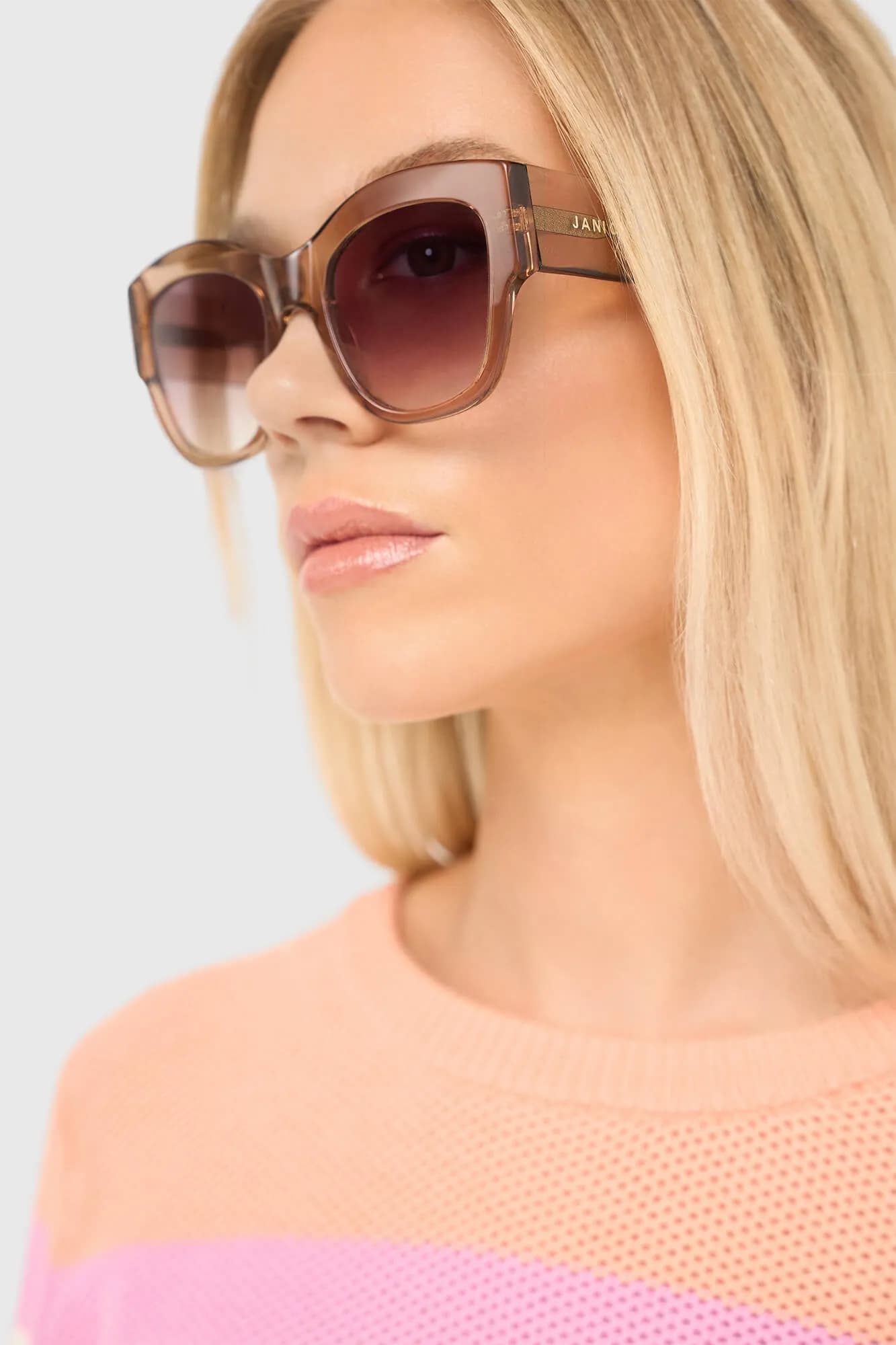 Zonnebril Dames Simon Roze - alternatieve afbeelding